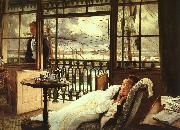 James Tissot A Passing Storm china oil painting artist
